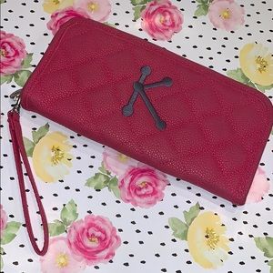 “K” initials inc clutch